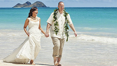 Luau store wedding dresses