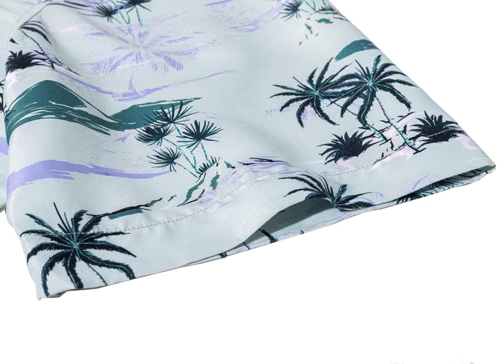 Hawaiian Shirts for Men Flower Casual Short Sleeve Regular Fit Mens Aloha Shirts