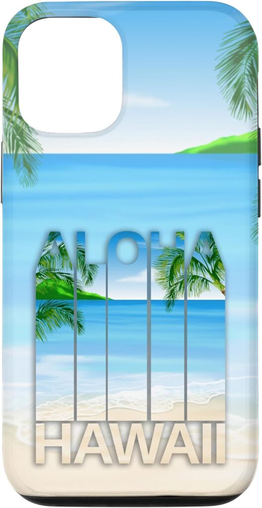 iPhone 15 Pro Aloha Hawaii Hawaiian Islands Beach Case