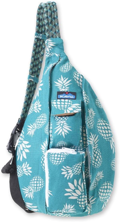 KAVU Original Rope Bag Sling Pack with Adjustable Rope Shoulder Strap