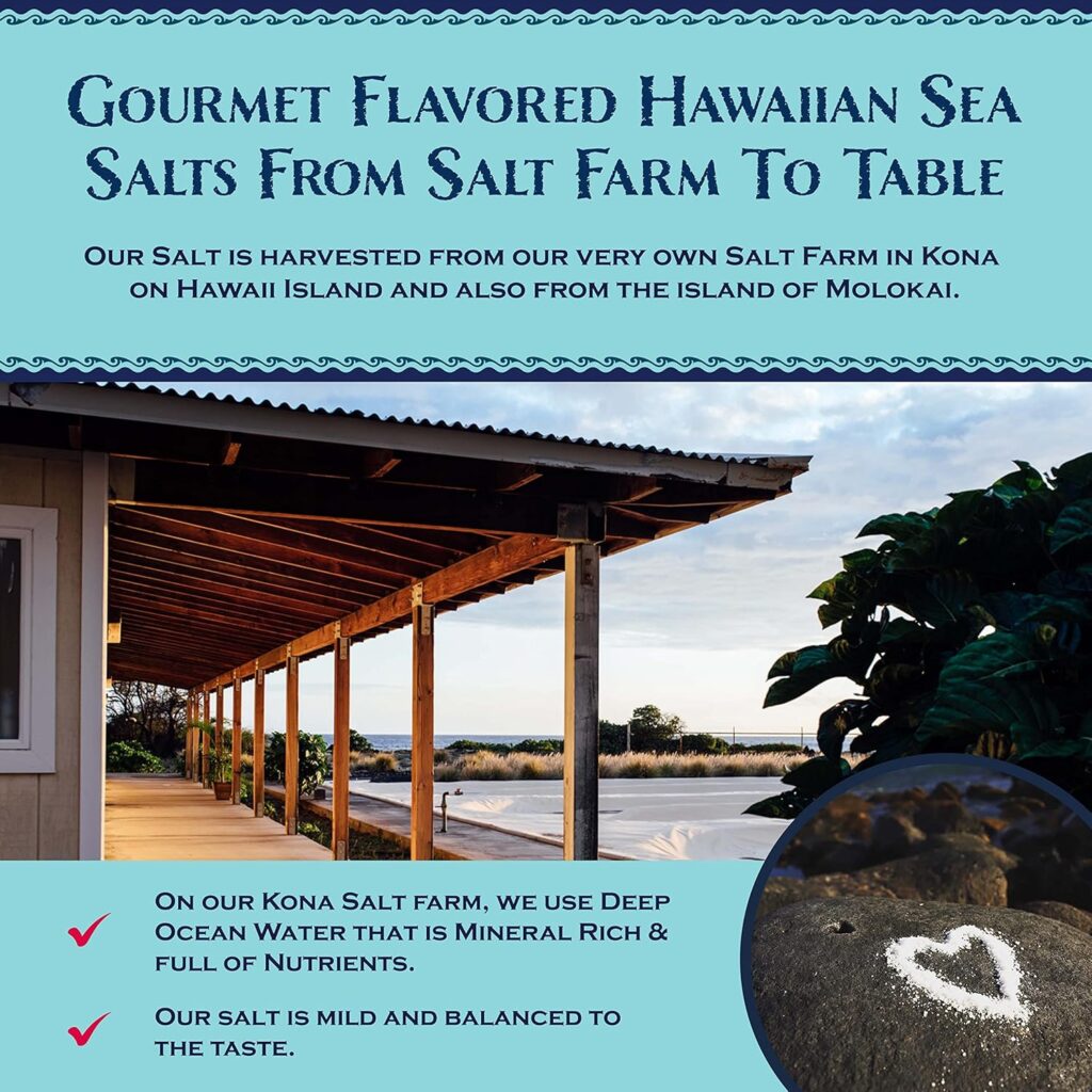 Maui Onion Hawaiian Sea Salt 3.5oz.Tin - Made in Hawaii